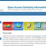 OASIS – Open Access Scholarly Information Sourcebook