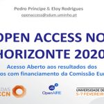 Open Access no Horizonte 2020 – apresentação sobre acesso aberto aos resultados dos projetos com financiamento da Comissão Europeia