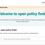 Open Policy Finder: a plataforma que combina os serviços Sherpa