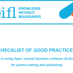 EIFL publica nova checklist de boas práticas para revistas que utilizam OJS