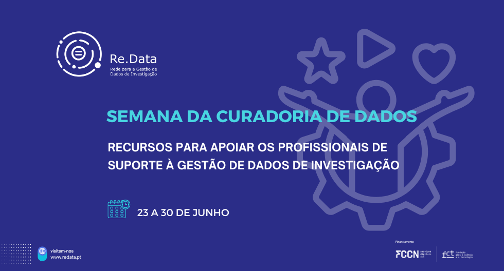 Semana da curadoria de dados do consórcio Re.Data